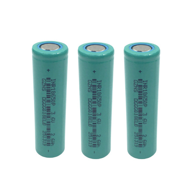 Высоковольтный цикл клетки батареи 3.6Volt 2600Mah 18650 1000 раз