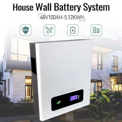 блок батарей лития накопления энергии LiFePO4 батареи стены лития 5kwh 48V 100Ah 51.2v