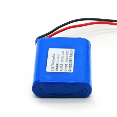 Блок батарей иона жизненного цикла длинной жизни перезаряжаемые 12v 2.6ah Li для цифровых фотокамер