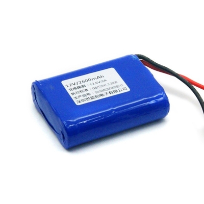 Блок батарей иона жизненного цикла длинной жизни перезаряжаемые 12v 2.6ah Li для цифровых фотокамер