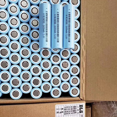 Клетка батареи 18650 ранга 3C UN38.3 18650 3,7 батарея v 2600mah