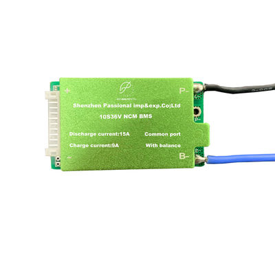 батарея BMS иона 10S 36V 15A Li балансирует батарею лития PCB BMS