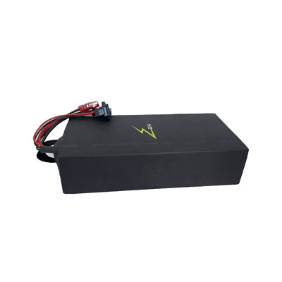 Черный блок батарей 21700 лития 60v 53ah 16S11P LiFePO4