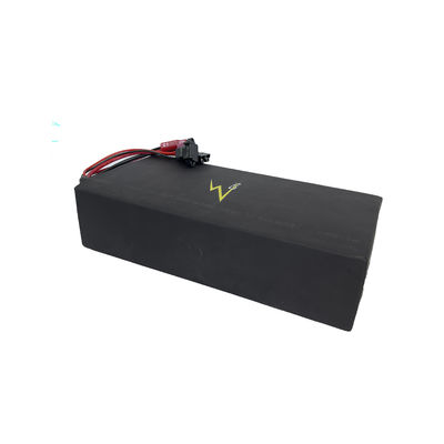 Черный блок батарей 21700 лития 60v 53ah 16S11P LiFePO4