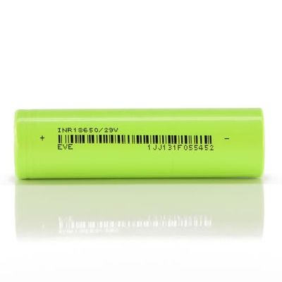 18650 клеток иона лития КАНУНА клетки батареи 2900mAh 3.7V NCM салатовых для Ebike
